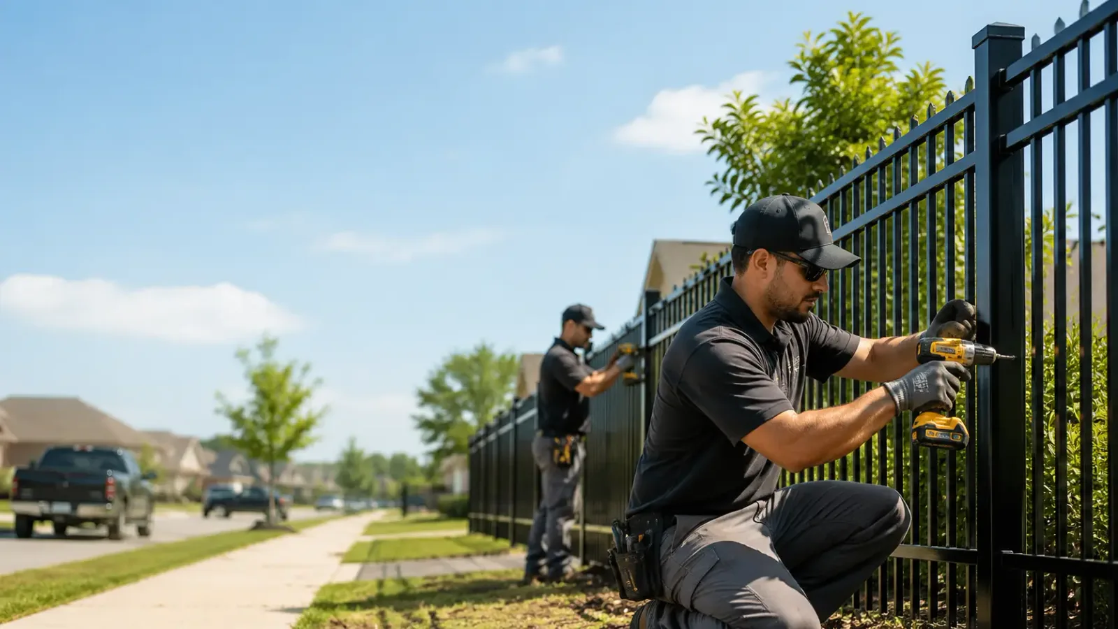 Metal Fence Installation in Wayne City, IL